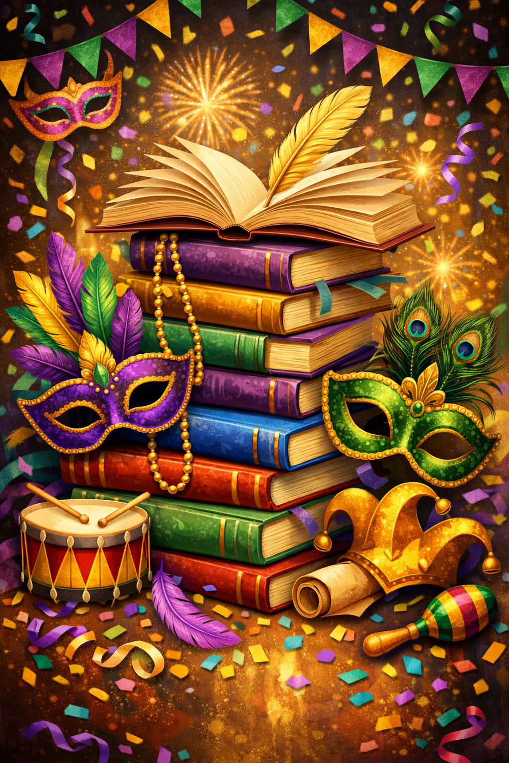 Carnaval também é tempo de leitura