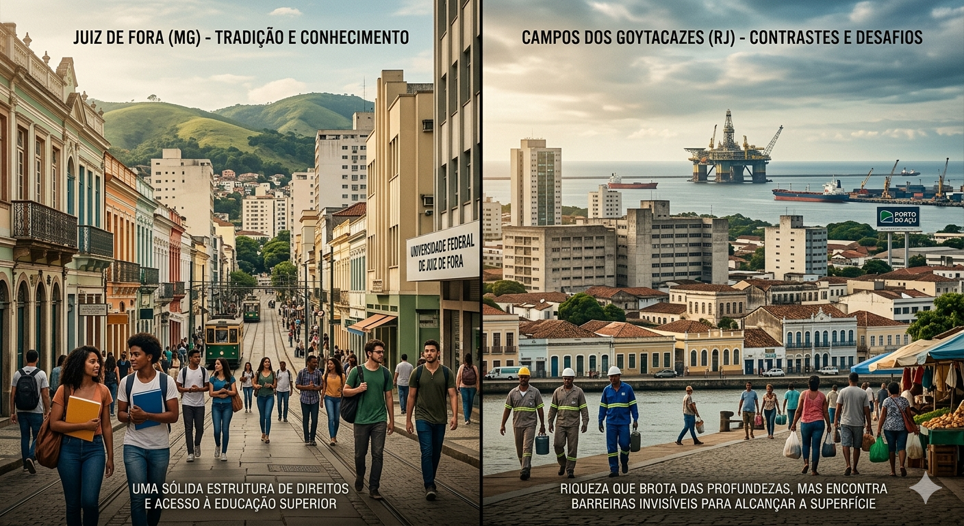 Do Topo das Montanhas às Profundezas do Mar: Os Contrastes do Progresso Humano