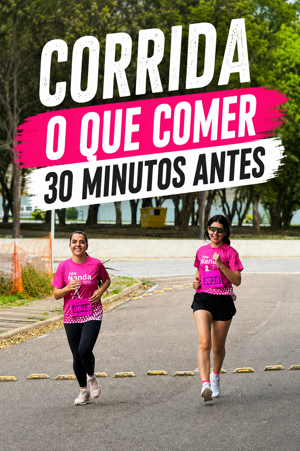 CORRIDA: O QUE COMER 30 MINUTOS ANTES?