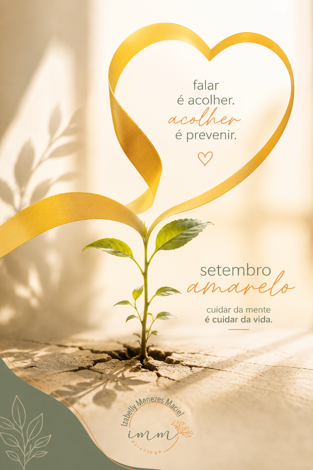 Setembro Amarelo: falar sobre saúde mental também é uma forma de cuidado