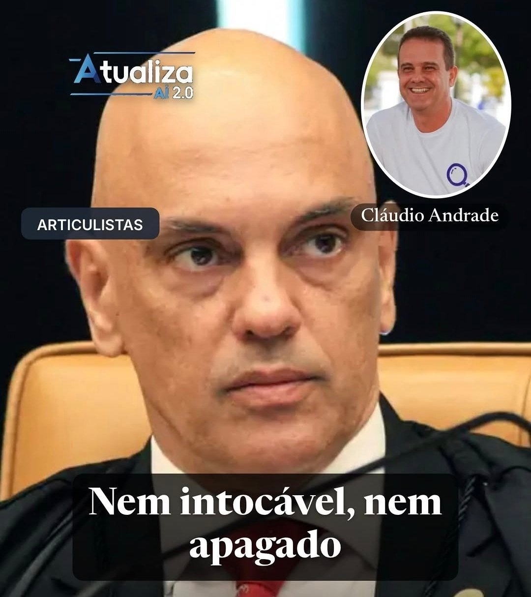 Nem intocável,  nem apagado!